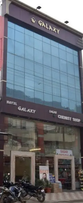 Hotel Galaxy building exterior, Kashmir Road, Katra